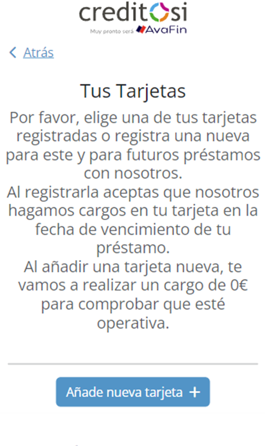 Tarjeta débito